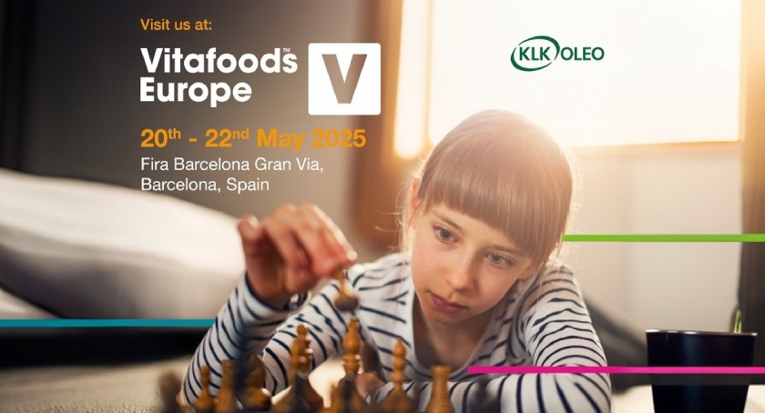 Elevate Cognitive Health and Nutrition: Meet KLK OLEO at Vitafoods Europe 2025