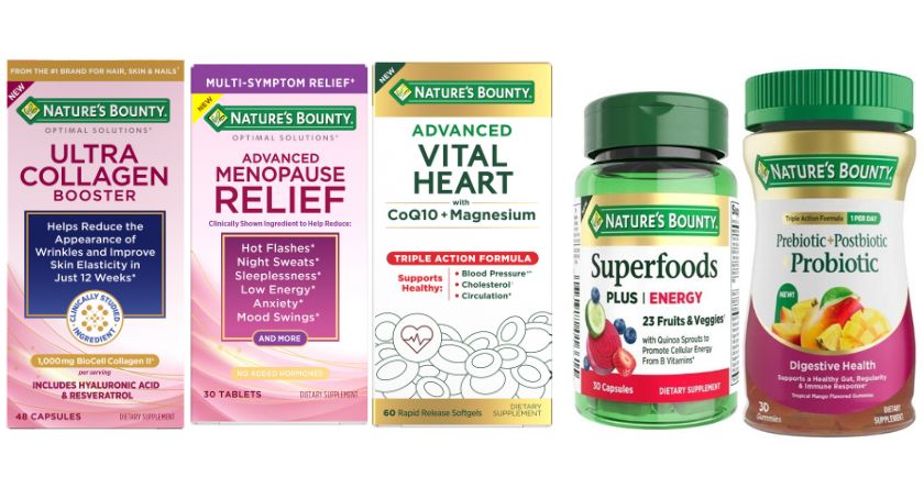 Nature’s Bounty Launches New Products for Women’s Health, Longevity, Digestive Health
