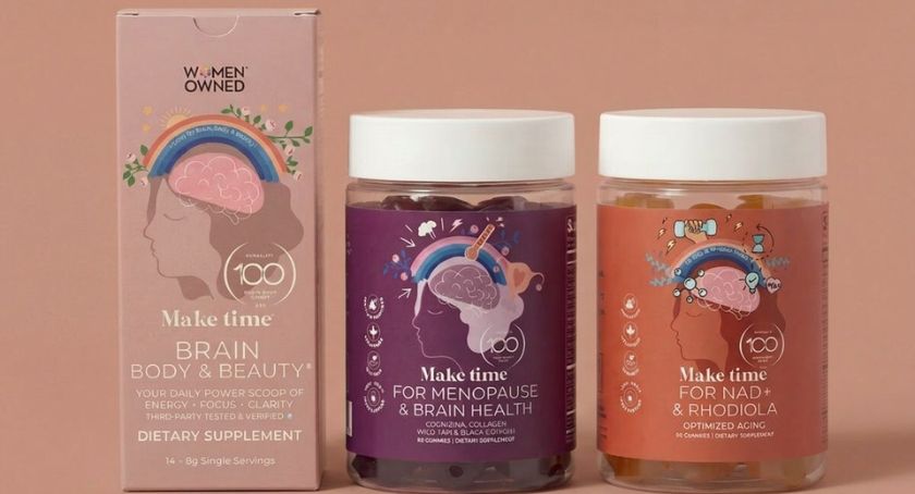 Make Time Wellness Debuts Three New Brain Health Products for Women